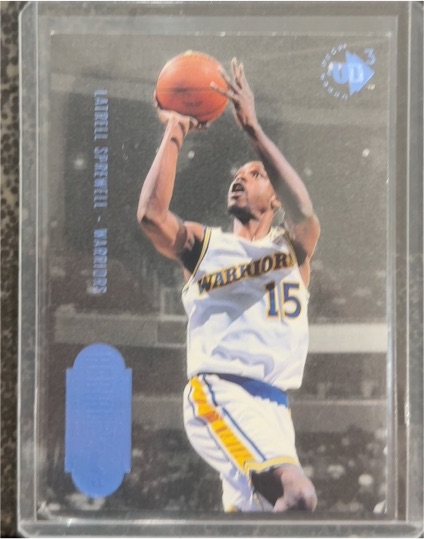 1996-97 Upper Deck UD3 #57 Latrell Sprewell — front