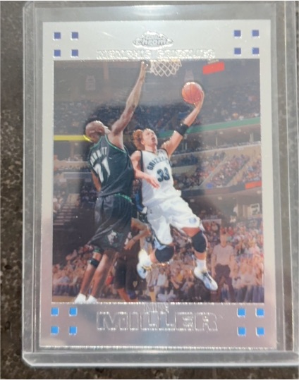 2007-08 Topps Chrome #131 Adam Morrison — front