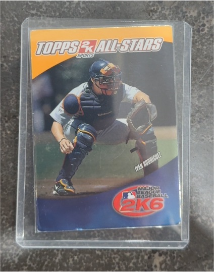 2006 Topps 2K Sports All-Stars #6 Ivan Rodriguez — front