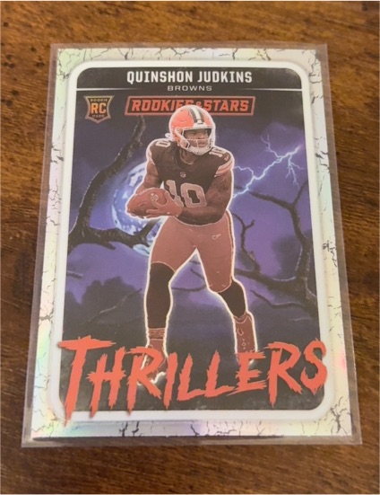 2025 Panini Rookies & Stars #21 Quinshon Judkins Thrillers — front