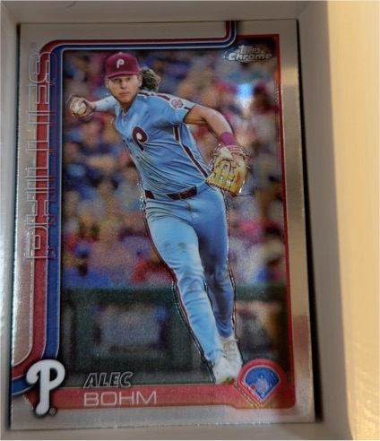 2025 Topps Chrome #57 Alec Bohm — front