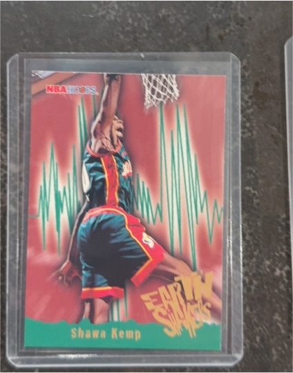 1995-96 SkyBox NBA Hoops #371 Shawn Kemp Earth Shakers — front