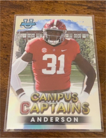2022 Bowman's Best University #CC-9 Will Anderson Campus Captains — front