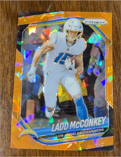 2025 Panini Prizm #18 Ladd McConkey — front