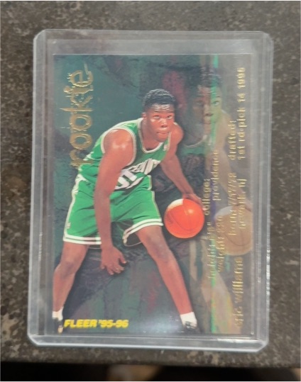 1995-96 Fleer #317 Eric Williams — front