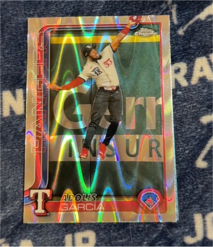 2025 Topps Chrome #293 Adolis Garcia — front