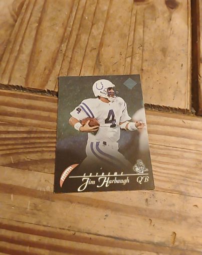 1997 Collector's Edge Extreme #4 Jim Harbaugh — front