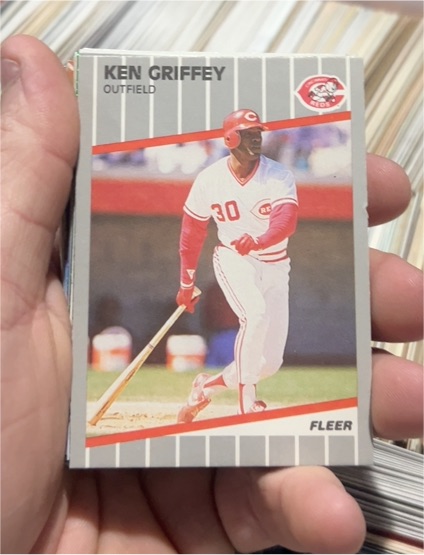 1989 Fleer Update #U-84 Ken Griffey Sr. — front