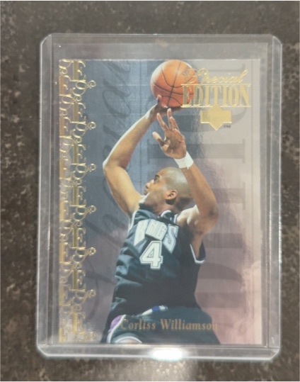 1995 Upper Deck Special Edition SE Corliss Williamson — front