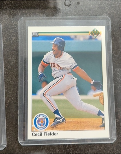 1990 Upper Deck #786 Cecil Fielder — front