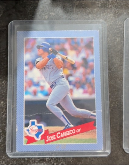 1993 Hostess #10 Jose Canseco — front