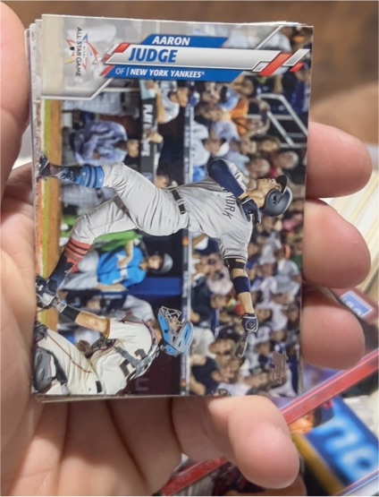 2020 Topps Update #U-15 Aaron Judge — front