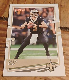 2020 Donruss #175 Drew Brees — front