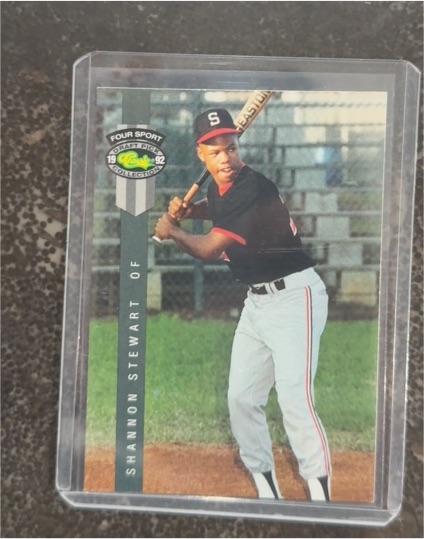 1992 Classic Four Sport Draft Pick Collection #239 Shannon Stewart — front
