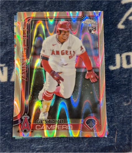 2025 Topps Chrome #63 Gustavo Campero — front