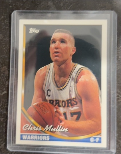 1993-94 Topps #191 Chris Mullin — front