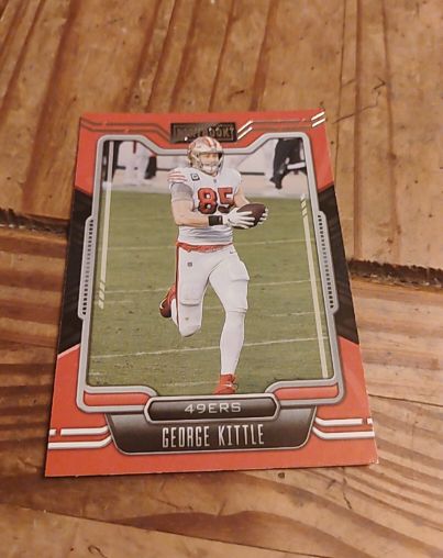 2021 Panini Playbook #76 George Kittle — front