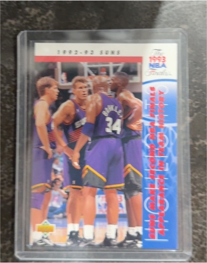 1993-94 Upper Deck #209 1992-93 Suns Phoenix Suns — front