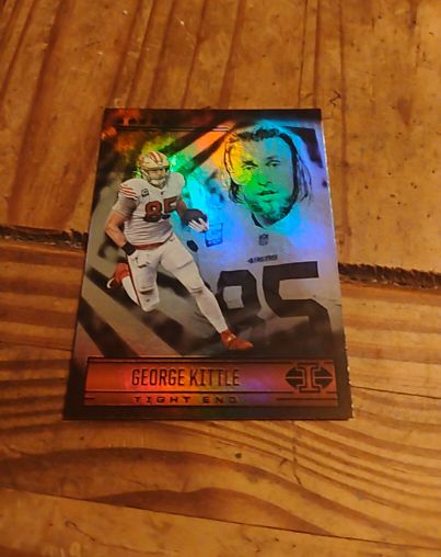 2021 Panini Illusions #18 George Kittle — front
