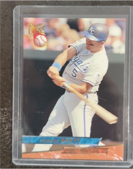 1993 Fleer Ultra #206 George Brett — front