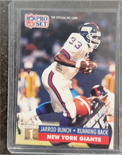 1991 Pro Set #756 Jarrod Bunch — front