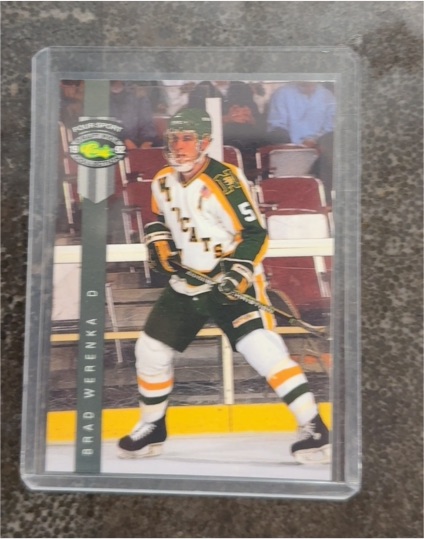 1992 Classic Four Sport #212 Brad Werenka — front