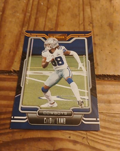 2021 Panini Playbook #25 CeeDee Lamb — front