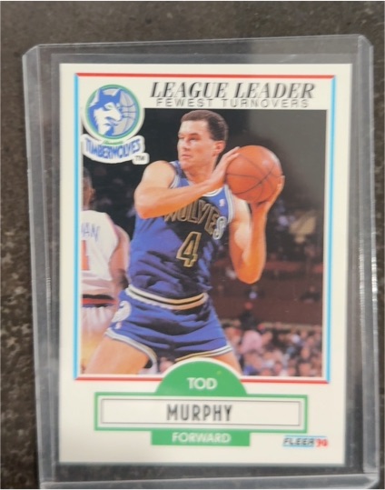 1990-91 Fleer #115 Tod Murphy — front