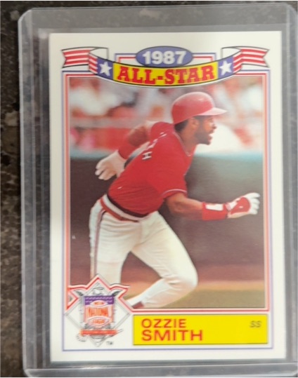 1988 Topps All-Star #16 Ozzie Smith — front