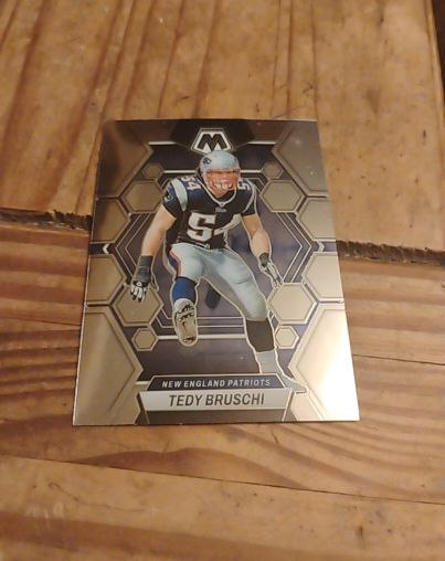 2023 Panini Mosaic Football #166 Tedy Bruschi — front