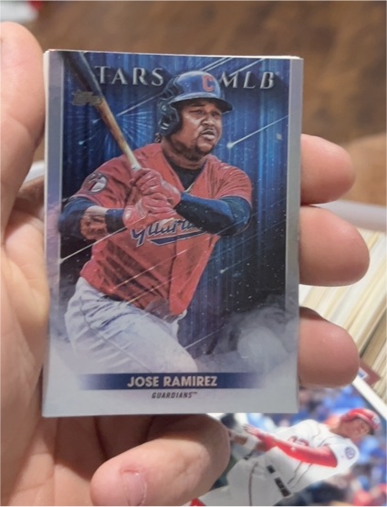 2022 Topps Series 1 Stars of MLB #SMLB-7 Jose Ramirez — front