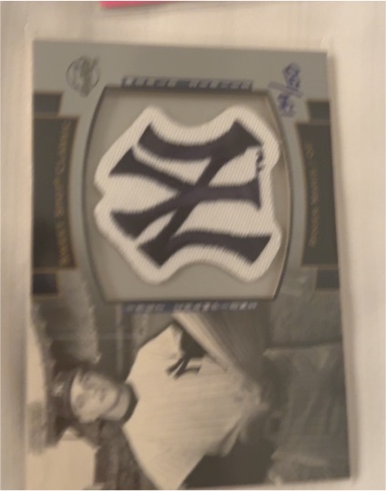 2003 Upper Deck Sweet Spot Jim "Catfish" Hunter Classics Patch — front