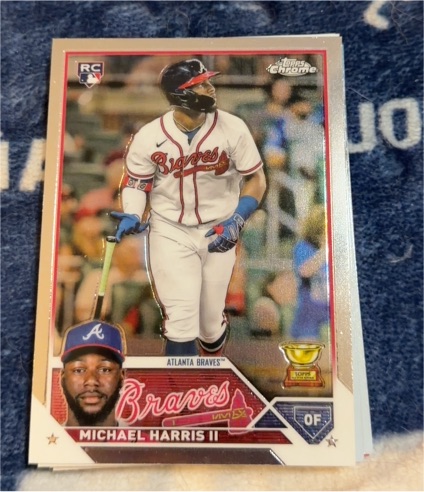 2023 Topps Chrome #79 Michael Harris II — front