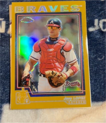 2004 Topps Chrome #78 Javy Lopez — front
