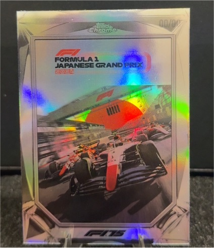 2025 Topps Chrome F1 Japanese Grand Prix Diamond Drives #F175-3 — front