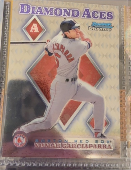 1999 Bowman Chrome Diamond Aces #DA15 Nomar Garciaparra — front