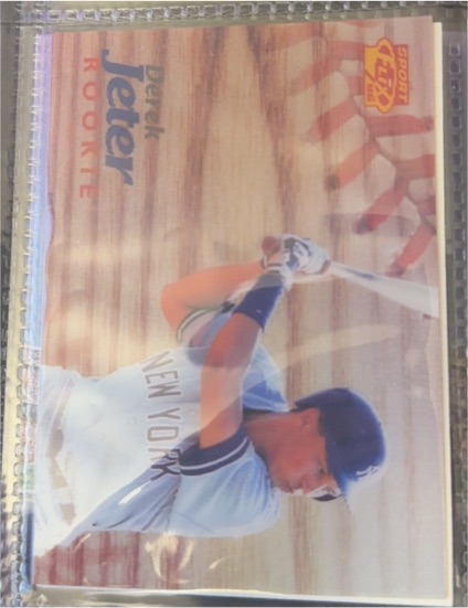 1996 Sportflix #139 Derek Jeter — front