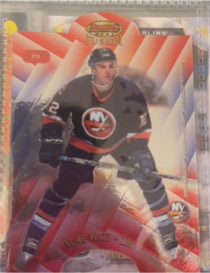 1998-99 Bowman's Best Mirror Fusion #F11 Mike Watt — front