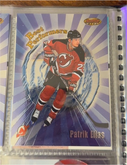 1998-99 Bowman's Best Performers #BP3 Patrik Elias — front