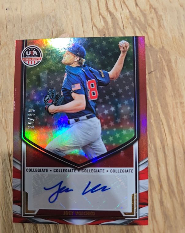 2025 Panini Stars & Stripes #NTS-JV Joey Volchko — front