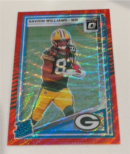 2025 Panini Donruss Optic #318 Savion Williams — front