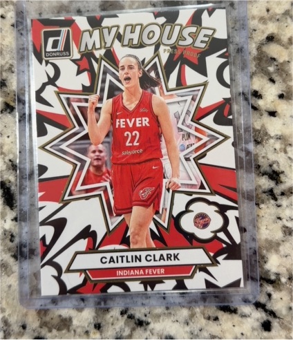 2025 Panini Donruss WNBA #4 Caitlin Clark — front