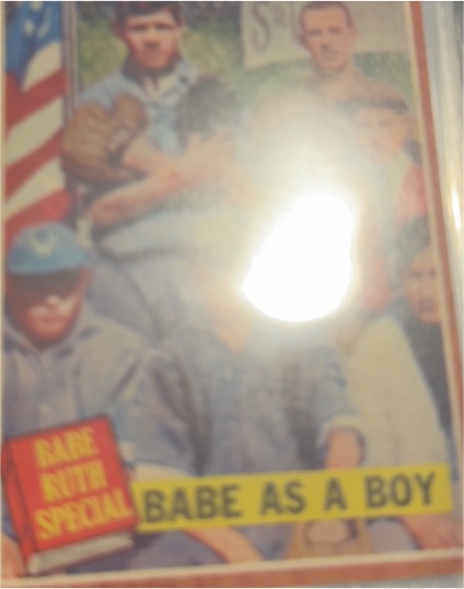 1962 Topps #135 Babe Ruth Babe as a Boy — front