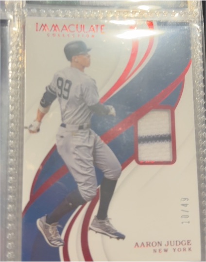 2019 Panini Immaculate Collection #99 Aaron Judge — front