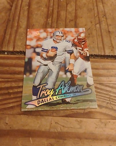 1997 Fleer Ultra #138 Troy Aikman — front