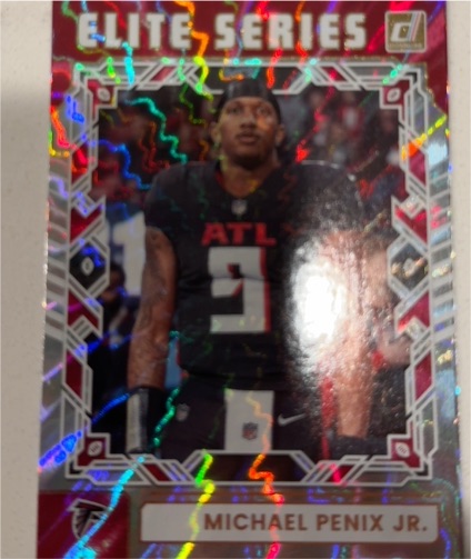 2025 Donruss The Elite Series #TES-MPE Michael Penix Jr. — front