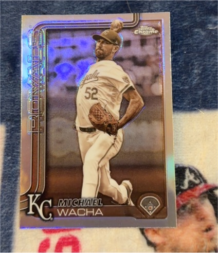 2025 Topps Chrome #284 Michael Wacha — front