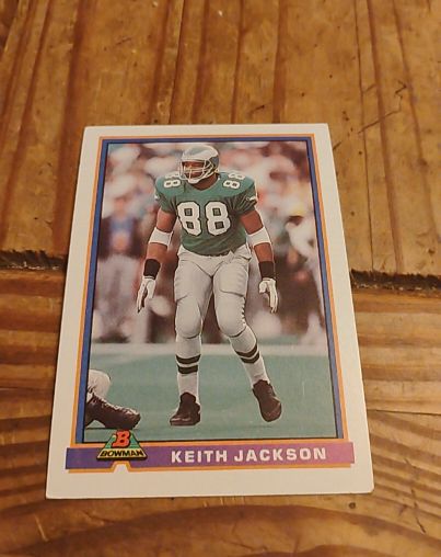 1991 Bowman #88 Keith Jackson — front