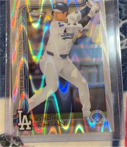 2025 Topps Chrome #1 Shohei Ohtani — front