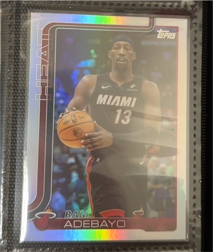 2025-26 Topps #75 Bam Adebayo — front